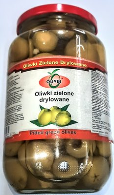 Оливки Olivee Oliwki Zielone Drylowane 1000г 116458 фото