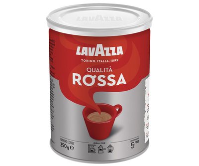 Кава Lavazza Qualita Rossa мелена 250г (металева банка) 0100002 фото