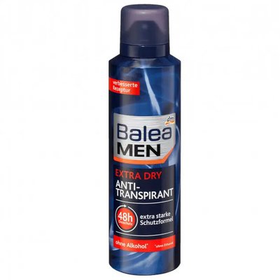 Дезодорант для чоловіків Balea Men Extra Dry 200 мл 585173 фото