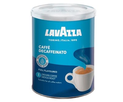 Кава Lavazza Dek Classico без кофеїну мелена 250г (металева банка) 0100105 фото