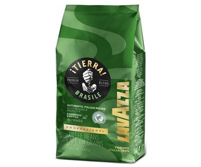 Кава Lavazza Tierra Brazil Intense у зернах 1 кг 0000012 фото