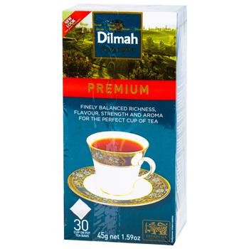 Чорний чай Dilmah у пакетиках 30 шт 122640 фото