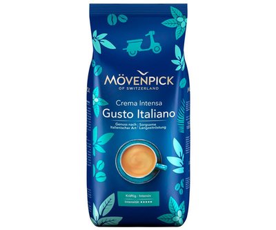 Кава Movenpick Caffe Crema Gusto Italiano у зернах 1 кг 0001113 фото