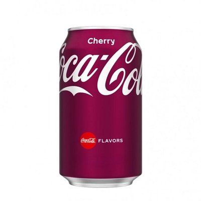 Напій газований зі смаком вишні Кока Кола Coca Cola cherry 330ml  951608 фото