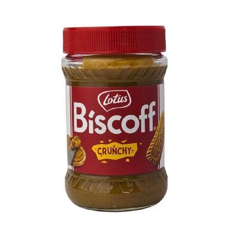 Паста з карамелізованого печива Lotus Biscoff Crunchy Galleta 380 г 154078 фото