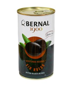 Маслини без кісточки Bernal Aceitunas Negras Sin Hueso, 350 г (ж/б) 200328 фото