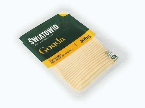 Сыр нарезка Swiatowid Gouda 300 г 137850 фото