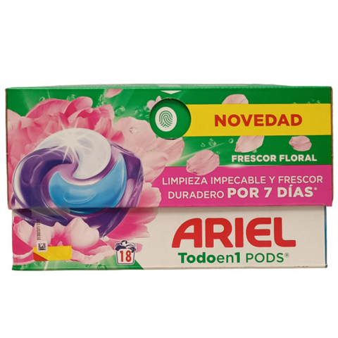 Капсули для прання Ariel Pods+ All-in-1 Floral fresh 18 шт 961103 фото