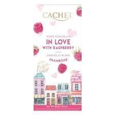 Шоколад білий Cachet Raspberry 100 г 21435 фото