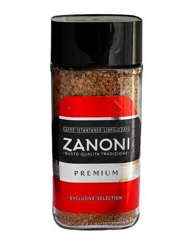 Кава розчинна Zanoni Premium 200 г 750054 фото