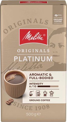 Кава мелена Melitta Originals Platinum 500 г 500002 фото