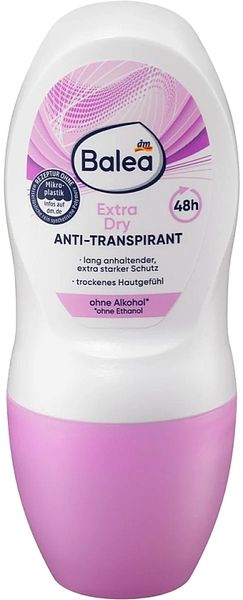 Дезодорант Balea Antiperspirant Extra Dry 50 мл 788164 фото