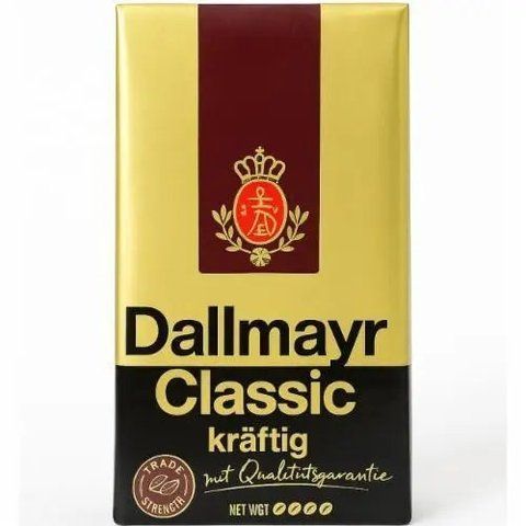 Кава мелена Dallmayr Classic Kraftig 500 г розвакумована 0239140 фото