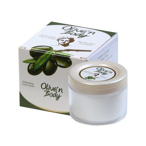 Увлажняющий крем для лица с экстрактом листьев масла и алоэ Olive'n Body 100 мл 105278 фото