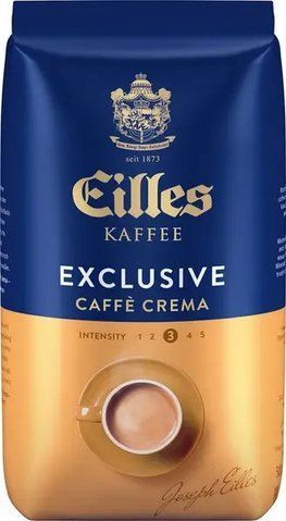 Кофе в зернах Eilles Exclusive Caffe Crema 100% арабіка 500 г 483838 фото