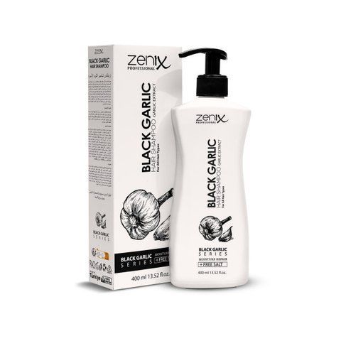 Шампунь з екстрактом чорного часника Zenix 400 мл 116960 фото