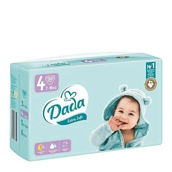Подгузники Dada Extra Soft 4 (7-16 кг) 48 шт 668222 фото