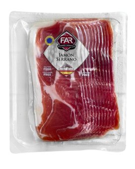 Хамон Серрано нарізка FAR Jamon Serrano, 250 г 346054 фото