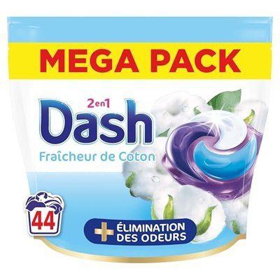 Капсулы для стирки универсальные Dash+Lenor 44 шт. 125687 фото