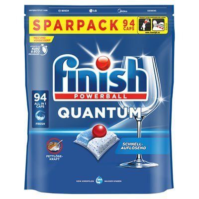 Капсули для посудомийної машини Finish Quantum Fresh 94 шт 190777 фото