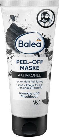 Маска-пилинг с активированным углем Balea Peel-Off 100 мл 126051 фото