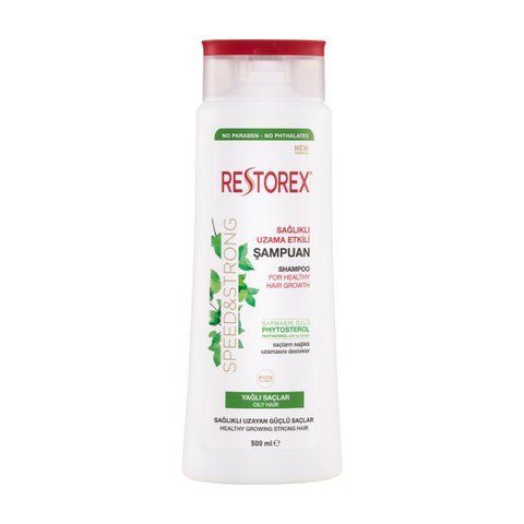 Шампунь для жирного типу волосся "Speed&Strong" Restorex 500 мл 167500 фото