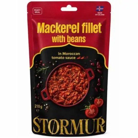 Филе скумбрии с фасолью в томатном соусе по-марокански Storm 210 г 012015 фото