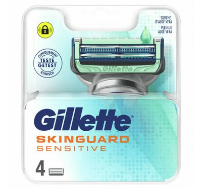Сменные картриджи Gillette Skinguard Sensitive 4 шт 554102 фото