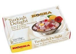 Лукум с розой и лимоном Koska 125 г 138722 фото