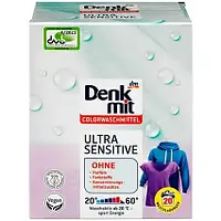 Порошок для стирки цветного белья DenkMit Colorwaschmittel Ultra Sensitive 1.35 кг 101003 фото