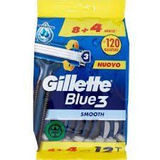Станки для гоління Gillette Blue 3 Smooth 8+4 шт 01908 фото