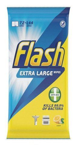 Серветки для прибирання Flash Lemon 24=48 шт 114792 фото