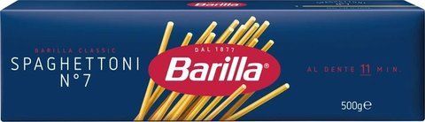 Макароны твердых сортов Barilla спагетти n.7 500 г 514070 фото