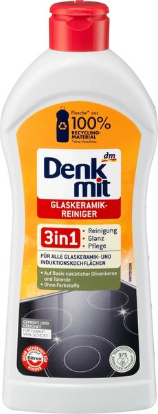Чистящее средство для поверхностей из стеклокерамики Denkmit Glaskeramik-Reiniger 300мл 236101 фото