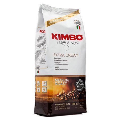 Кава в зернах Kimbo Extra Cream 1 кг 161124 фото