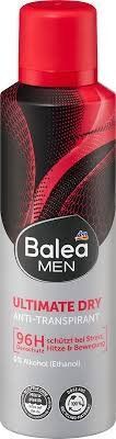 Дезодорант чоловічий Balea Ultimate Dry 200 мл 217759 фото