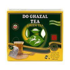 Чай зеленый пакетированный Akbar Ghazal Pure Ceylon Green 100 шт 511892 фото