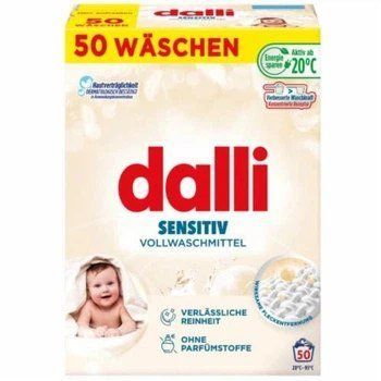 Пральний порошок Dalli Sensitiv для дитячих речей 2.5 кг 50 прань 108099 фото