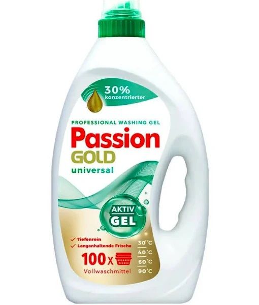 Гель для стирки универсальный Passion Gold Activ Gel 4л 998297 фото