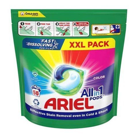 Капсулы для стирки Ariel Pods All-in-1 Color 50 шт 250681 фото