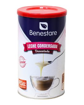 Згущене молоко знежирене Benestare Leche Condensada Desnatada 1035г 12шт 920148 фото