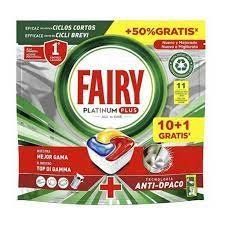 Fairy Platinum Plus универсальные капсулы для посудомоечной машины с лимоном, 11 шт. 752463 фото