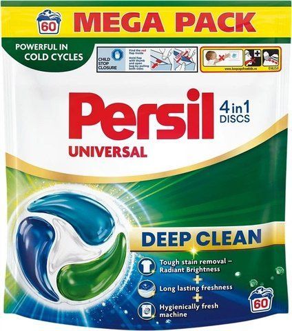 Капсули для прання універсальні Persil Universal Deep Clean 60 шт 830910 фото