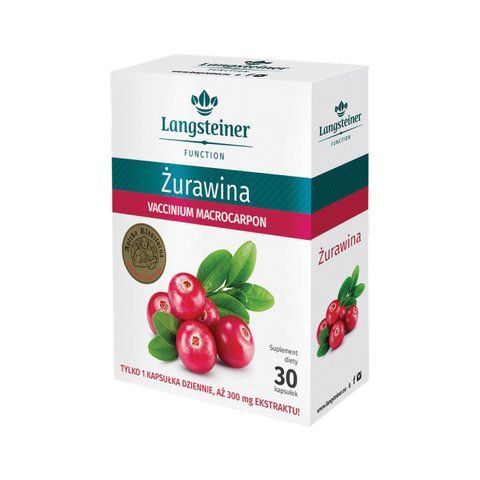 Дієтична Добавка "Журавлина" Langsteiner 30 капсул 055178 фото