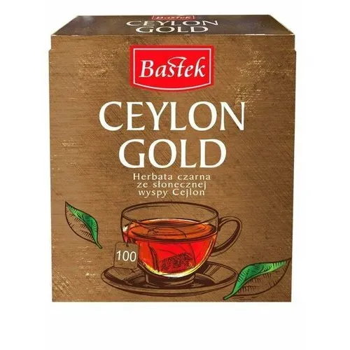 Чай Bastek Ceylon Gold пакетований 100 шт 001230 фото