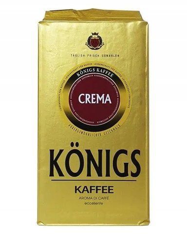 Кава мелена Konigs kaffee CREMA 500г 740187 фото