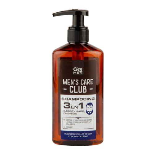 Шампунь для бороды, лица и волос Cien Men's Care Club 3в1 190 мл 318040 фото