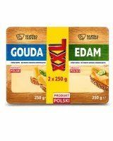 Сыр нарезка Pilos Gouda Edam 2*250 г 027056 фото