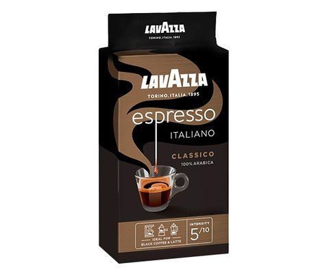 Кофе Lavazza Espresso Italiano Classico молотый 250 г развакумированная 00001060 фото