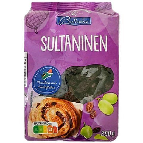Изюм темный Belbake 250 г 267039 фото